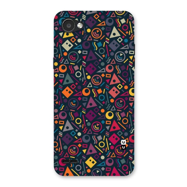 Abstract Figures Back Case for LG Q6