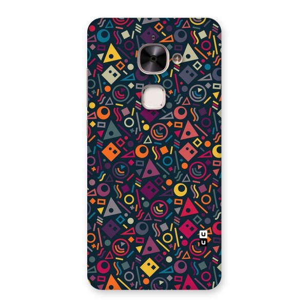 Abstract Figures Back Case for Le 2