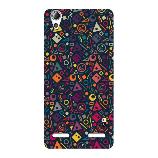Abstract Figures Back Case for Lenovo A6000