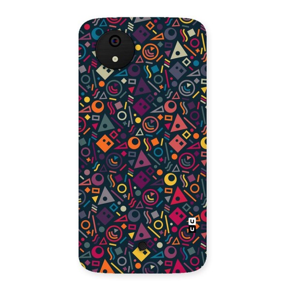 Abstract Figures Back Case for Micromax Canvas A1