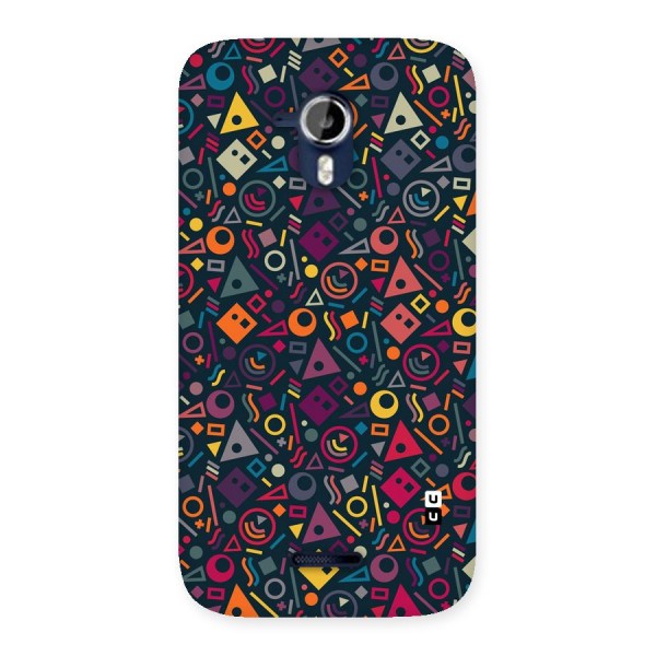 Abstract Figures Back Case for Micromax Canvas Magnus A117