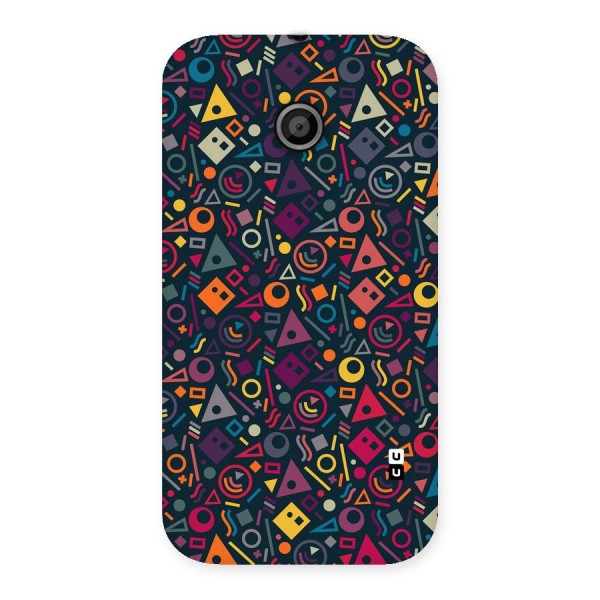 Abstract Figures Back Case for Moto E