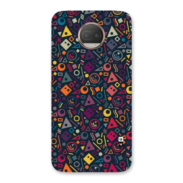 Abstract Figures Back Case for Moto G5s Plus