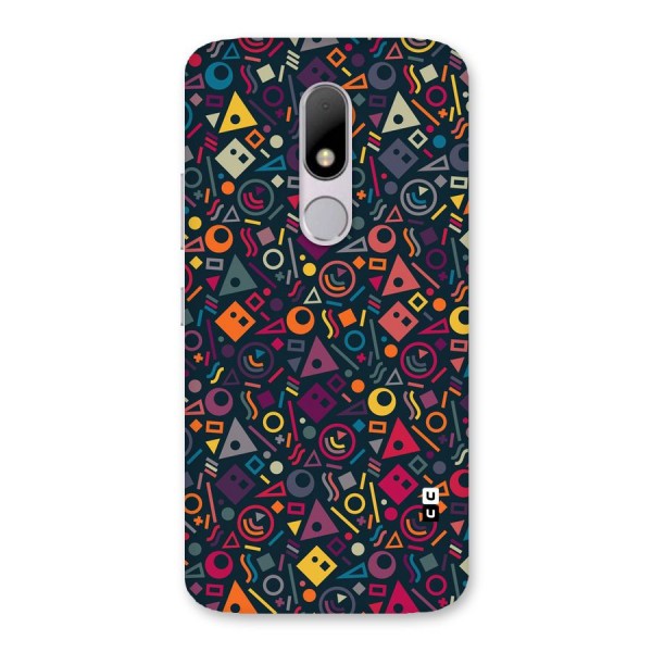 Abstract Figures Back Case for Moto M