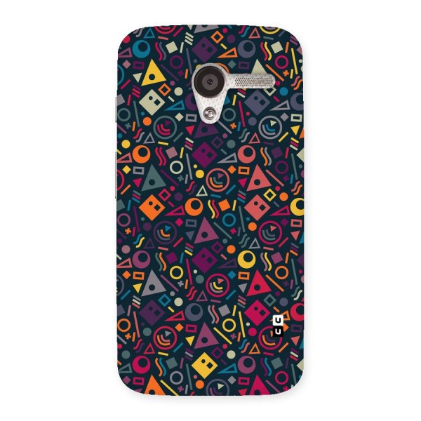 Abstract Figures Back Case for Moto X