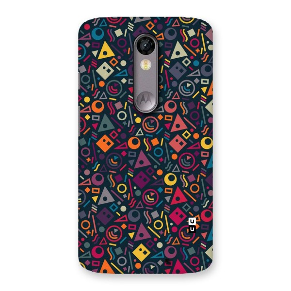 Abstract Figures Back Case for Moto X Force