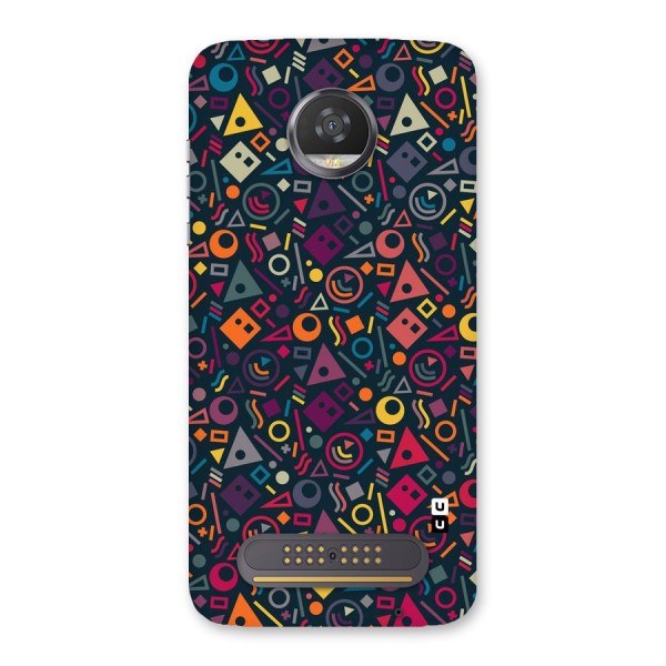 Abstract Figures Back Case for Moto Z2 Play