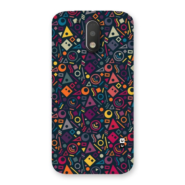 Abstract Figures Back Case for Motorola Moto G4 Plus