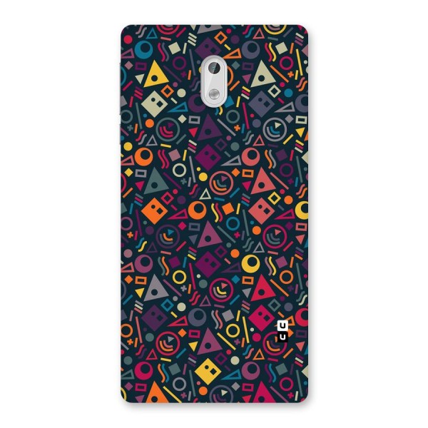 Abstract Figures Back Case for Nokia 3