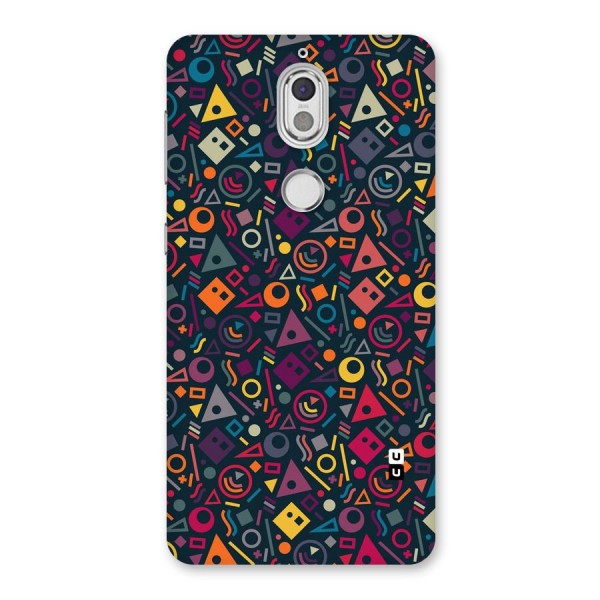 Abstract Figures Back Case for Nokia 7