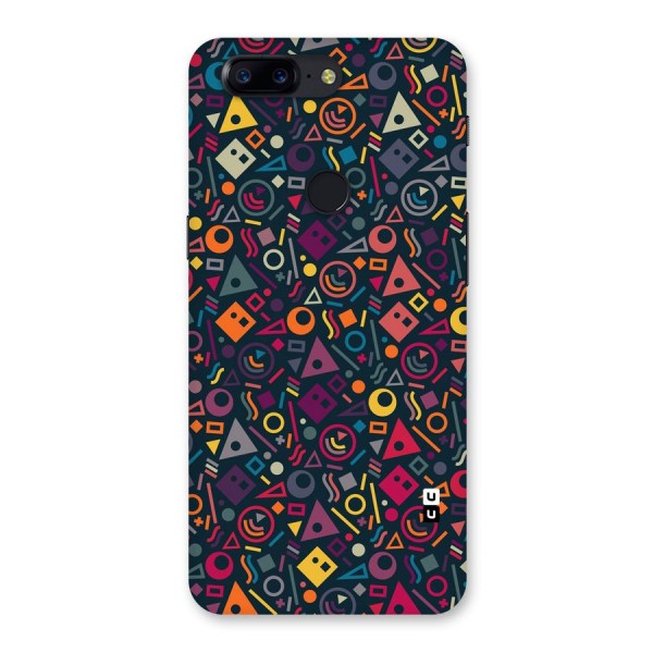 Abstract Figures Back Case for OnePlus 5T