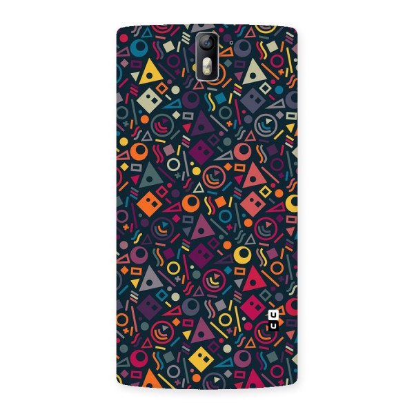 Abstract Figures Back Case for One Plus One