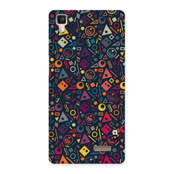 Abstract Figures Back Case for Oppo R7