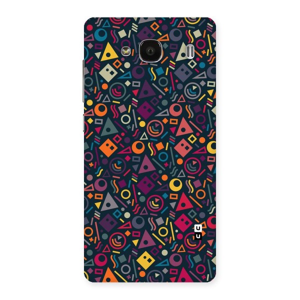 Abstract Figures Back Case for Redmi 2 Prime