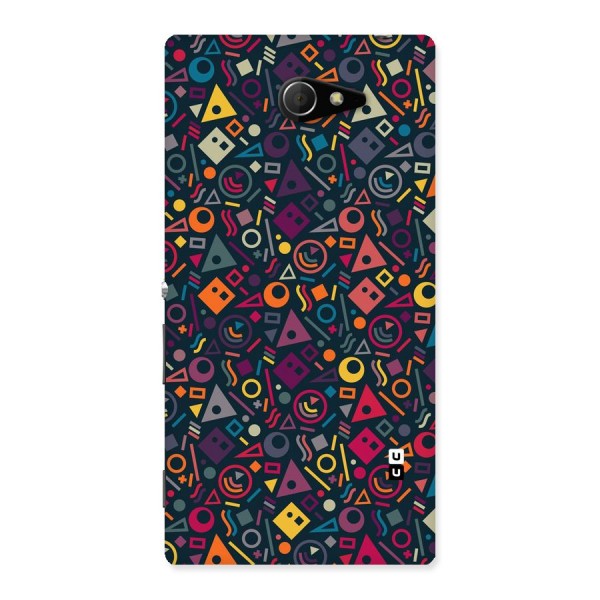 Abstract Figures Back Case for Sony Xperia M2