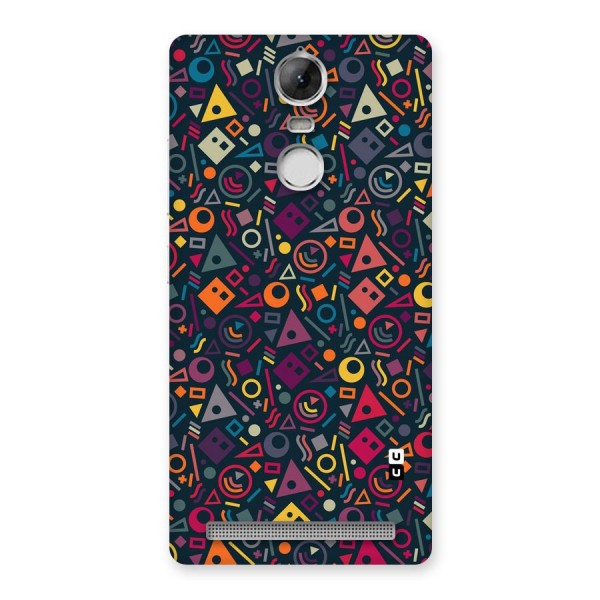 Abstract Figures Back Case for Vibe K5 Note