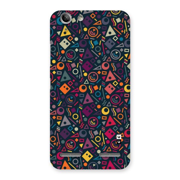 Abstract Figures Back Case for Vibe K5 Plus
