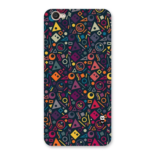 Abstract Figures Back Case for Vivo Y55