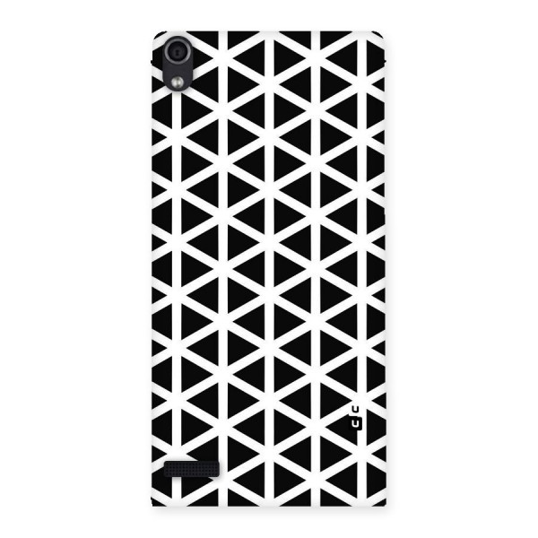 Abstract Geometry Maze Back Case for Ascend P6