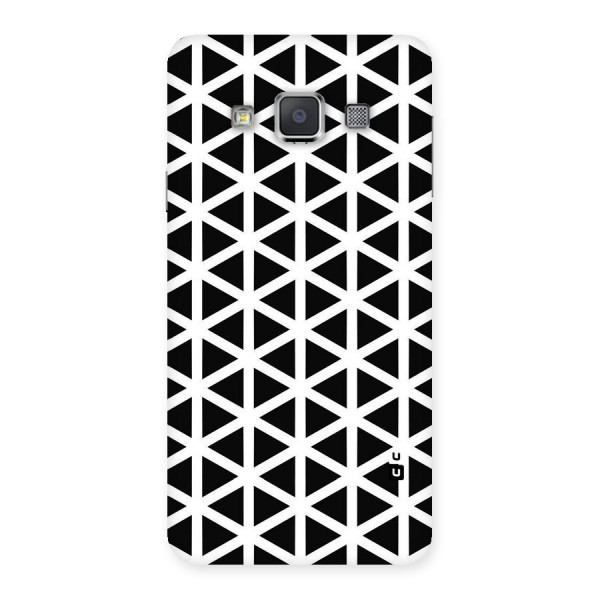 Abstract Geometry Maze Back Case for Galaxy A3