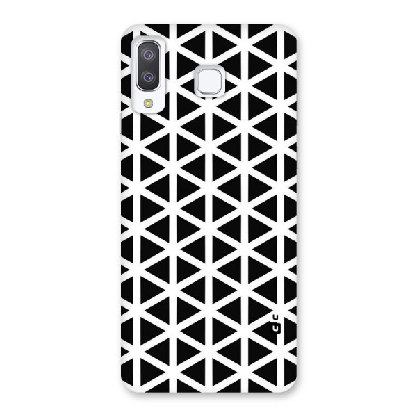 Abstract Geometry Maze Back Case for Galaxy A8 Star