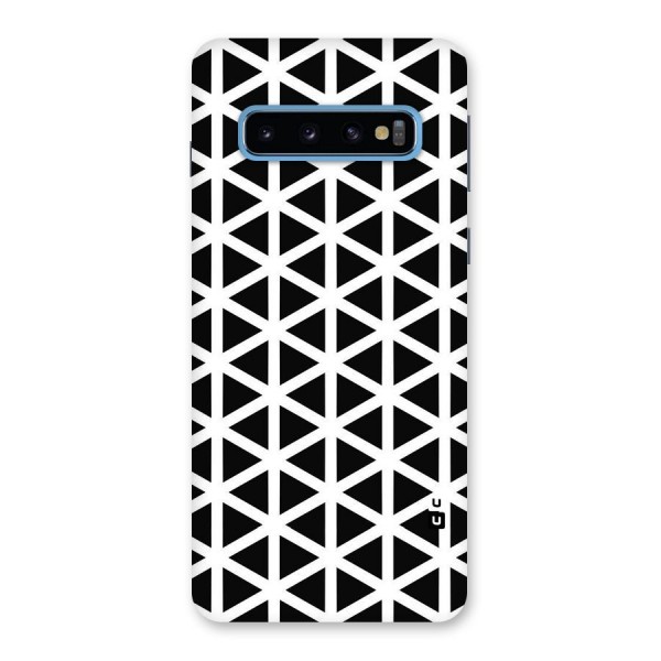 Abstract Geometry Maze Back Case for Galaxy S10