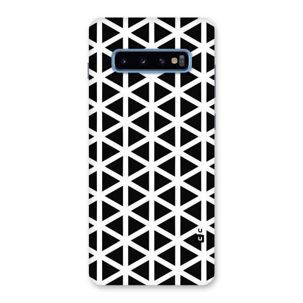 Abstract Geometry Maze Back Case for Galaxy S10 Plus