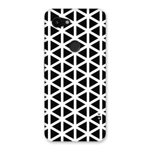 Abstract Geometry Maze Back Case for Google Pixel 3a