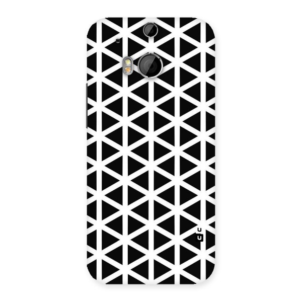 Abstract Geometry Maze Back Case for HTC One M8