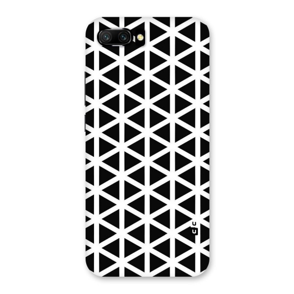 Abstract Geometry Maze Back Case for Honor 10