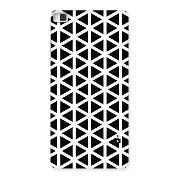 Abstract Geometry Maze Back Case for Huawei P8