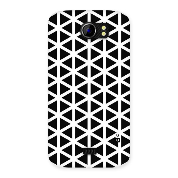 Abstract Geometry Maze Back Case for Micromax Canvas 2 A110