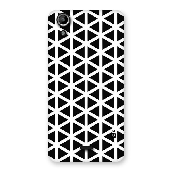 Abstract Geometry Maze Back Case for Micromax Canvas Selfie Lens Q345