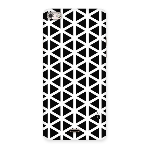 Abstract Geometry Maze Back Case for Micromax Canvas Silver 5