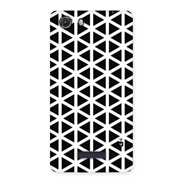 Abstract Geometry Maze Back Case for Micromax Unite 3