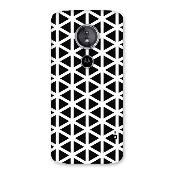 Abstract Geometry Maze Back Case for Moto E5