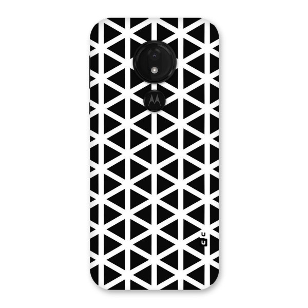 Abstract Geometry Maze Back Case for Moto G7 Power