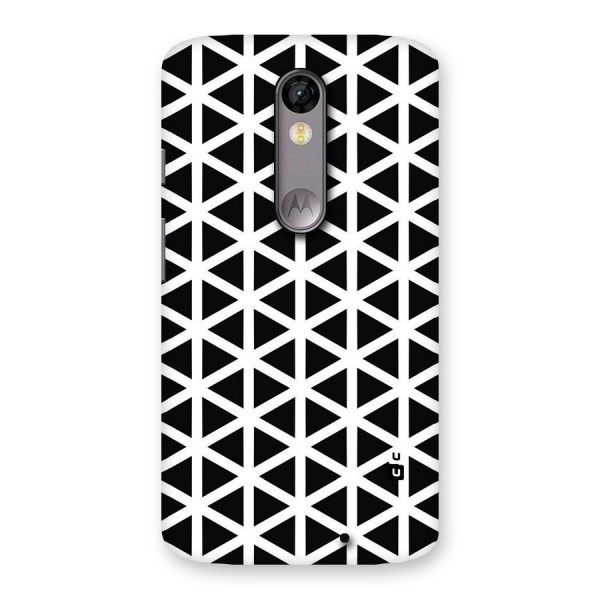 Abstract Geometry Maze Back Case for Moto X Force