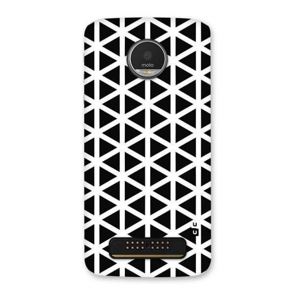 Abstract Geometry Maze Back Case for Moto Z Play