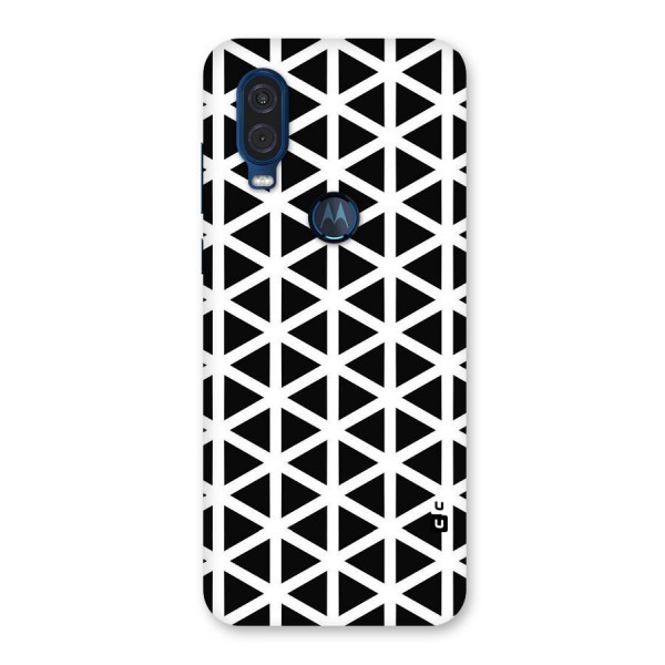 Abstract Geometry Maze Back Case for Motorola One Vision