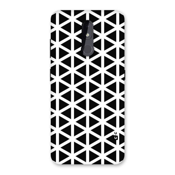 Abstract Geometry Maze Back Case for Nokia 3.2