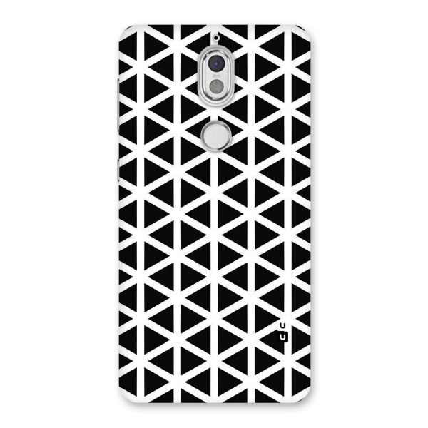 Abstract Geometry Maze Back Case for Nokia 7