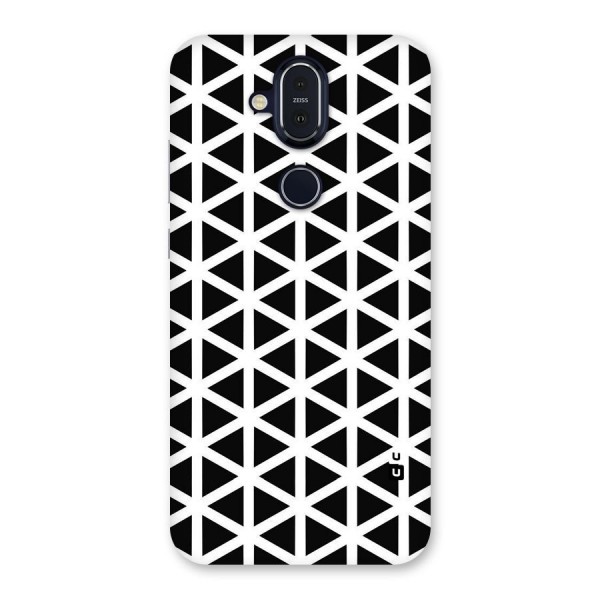 Abstract Geometry Maze Back Case for Nokia 8.1