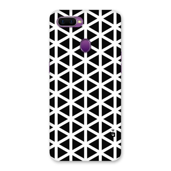 Abstract Geometry Maze Back Case for Oppo F9