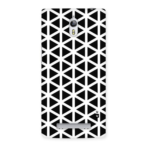 Abstract Geometry Maze Back Case for Oppo Find 7