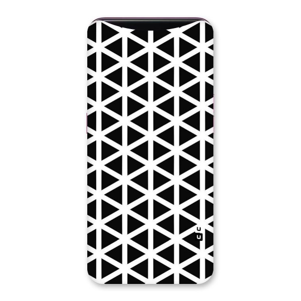 Abstract Geometry Maze Back Case for Oppo Find X