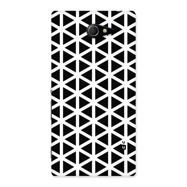 Abstract Geometry Maze Back Case for Sony Xperia M2