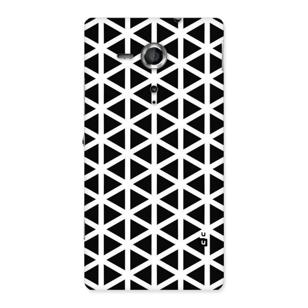 Abstract Geometry Maze Back Case for Sony Xperia SP