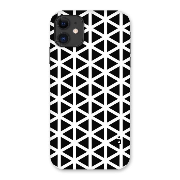 Abstract Geometry Maze Back Case for iPhone 11