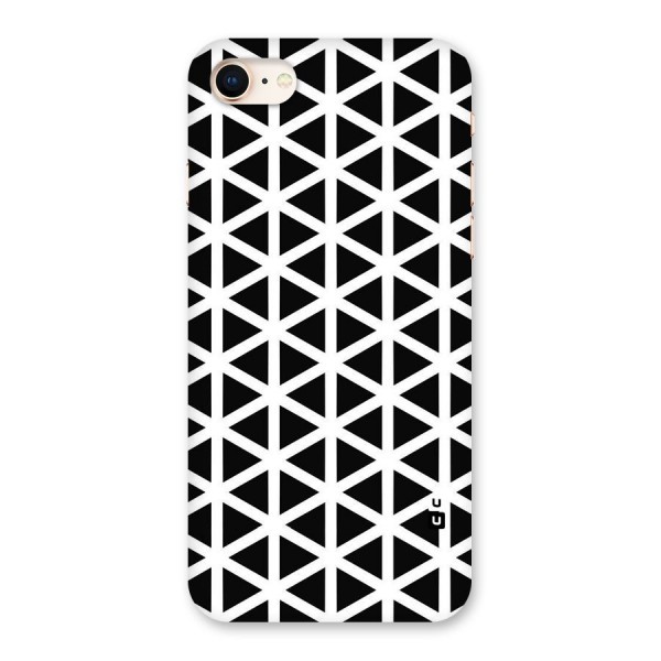 Abstract Geometry Maze Back Case for iPhone 8
